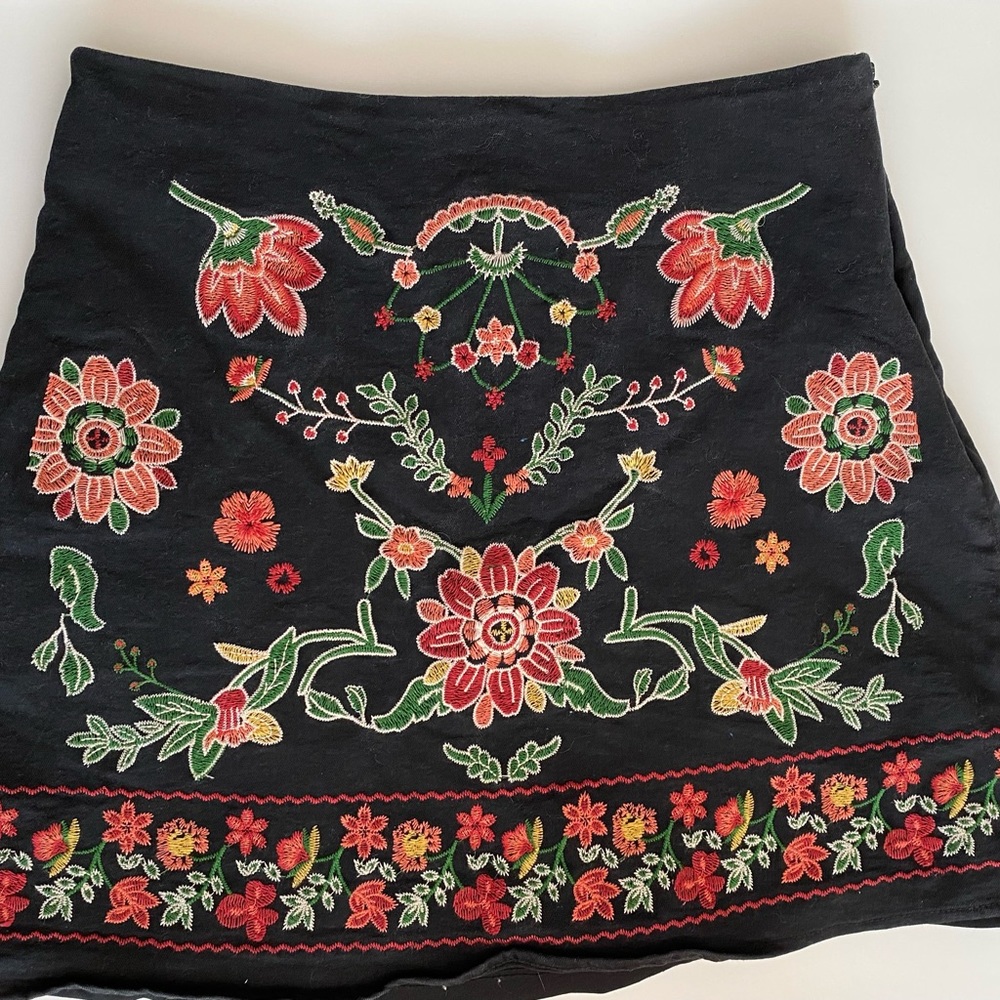 Embroidered Skirt